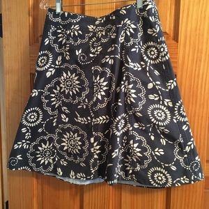 Jean Floral Skirt